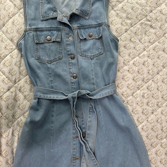 Sincerely Jules Blue Denim Dress - Picture 1 of 4